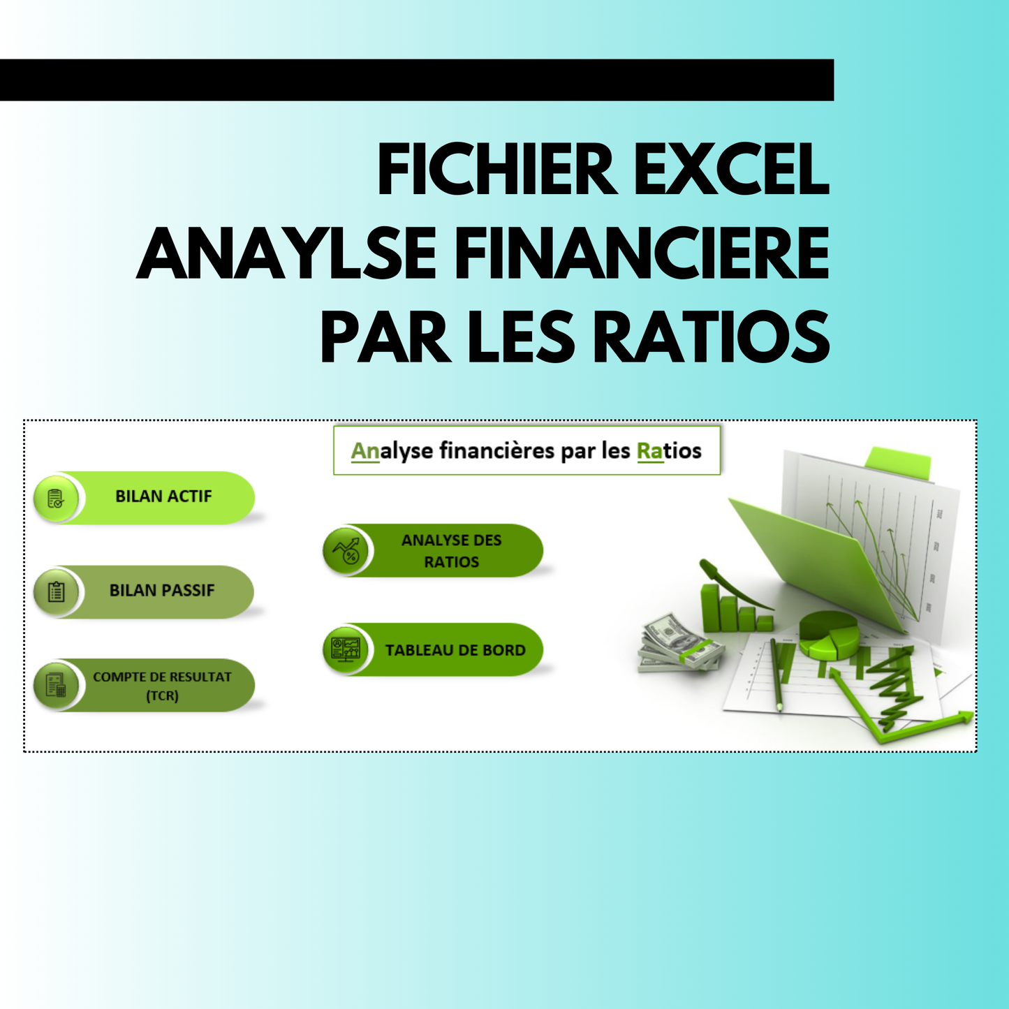 𝗙𝗶𝗰𝗵𝗲𝗿 𝗘𝗫𝗖𝗘𝗟 𝗔𝗻𝗮𝗹𝘆𝘀𝗲 𝗳𝗶𝗻𝗮𝗻𝗰𝗶𝗲̀𝗿𝗲 𝗽𝗮𝗿 𝗹𝗲𝘀 𝗿𝗮𝘁𝗶𝗼𝘀 📈